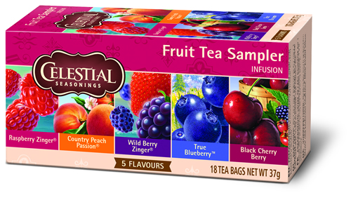 Celestial Samplers fruit tea south 18 infusettes